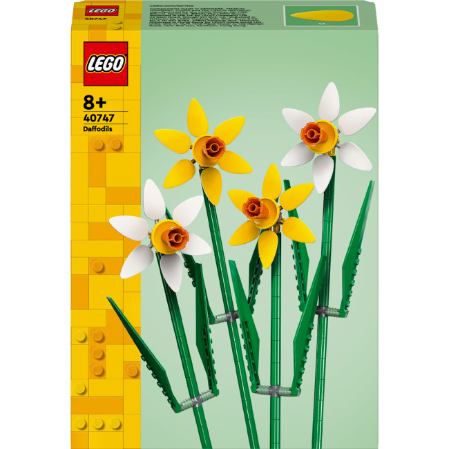 Конструктор LEGO Botanicals 40747 Нарциси 5 x 14 x 19 см, фото 1