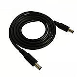 Кабель 3 метра DC5521 на DC5521 на 2 штекери, Black, фото 6