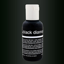 ГЕЛЕВИЙ БАРВНИК CHEFMASTER LIQUA-GEL Georgian Peach Black Diamond (Чорний діамант) 21г