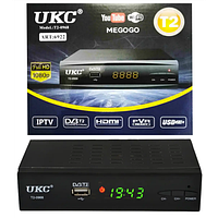 Цифровий ресивер тюнер для телевізора DVB-T2 з підтримкою Wi-Fi адаптера UKC