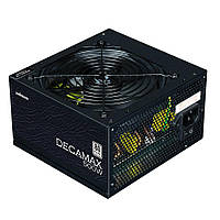 Блок живлення Zalman Decamax 500W 85%, 80 Plus, 120мм, 4xSATA, 2xPCIe 8pin(6+2) (ZM500-LX3)