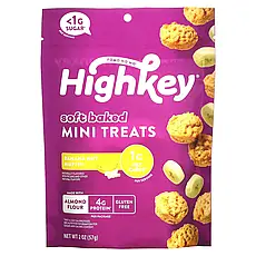 HighKey, Mini Bites, кекси з бананом і горіхами, 57 г (2 унції), Київ