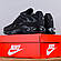 Кросівки у сти лі Nike Air Max TN чорні 40 26 см, фото 5