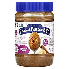 Peanut Butter & Co., Сперед з арахісовою пастою, завиток кориці, 454 г (16 унцій), Київ