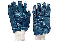 Маслостійкі робочі рукавички з нітриловим покриттям RNITSPE Art.Master розмір 10 Польща