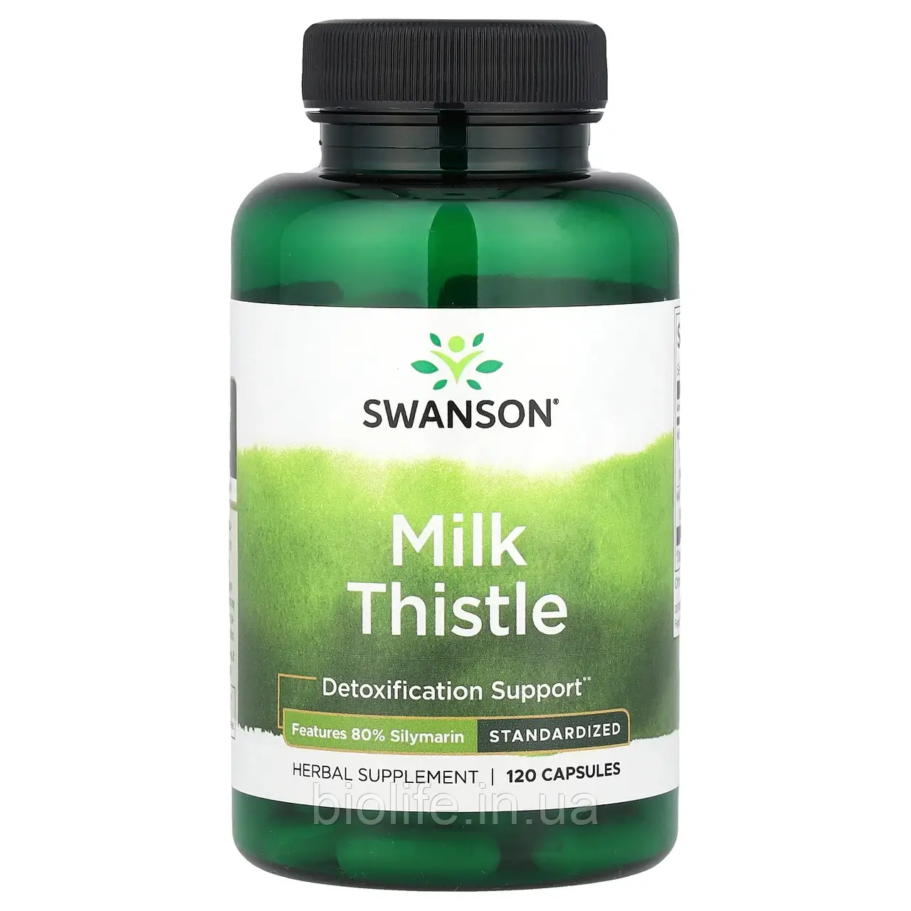 Swanson, Расторопша, 120 капсул оригінал, фото 1