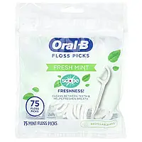Oral-B, Scope Floss Picks, свіжа м'ята, 75 зубочисток в Україні оригінал