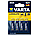 Батарейка VARTA Longlife Alkaline лужна LR03, AAA, фото 3