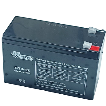 Акумулятор для обприскувача 12V9Ah OT9-12 гелевий / Forte, Grunhelm, Дніпро-М