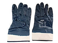 Маслостійкі робочі рукавички з нітриловим покриттям RNITmPe Art.Master розмір 10 Польща