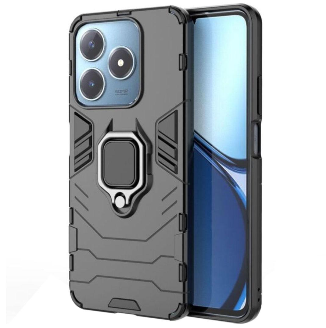 Чохол бампер Primolux Ring Armor для Realme C63 / Realme C61 - Black