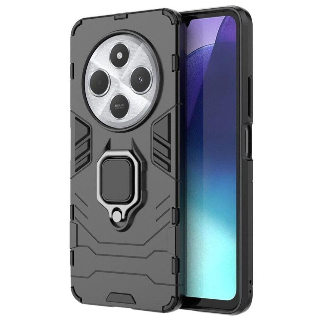 Чохол бампер Primolux Ring Armor для Xiaomi Redmi 14C 4G - Black