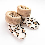 Теплий халат для дівчинки в комплекті з чобітками Leo, фото 6