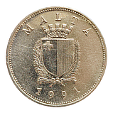 Мальта 1 ліра, 1991, фото 2