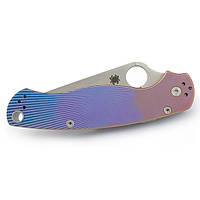 Ніж Spyderco ParaMilitary 2 Fluted Titanium M390