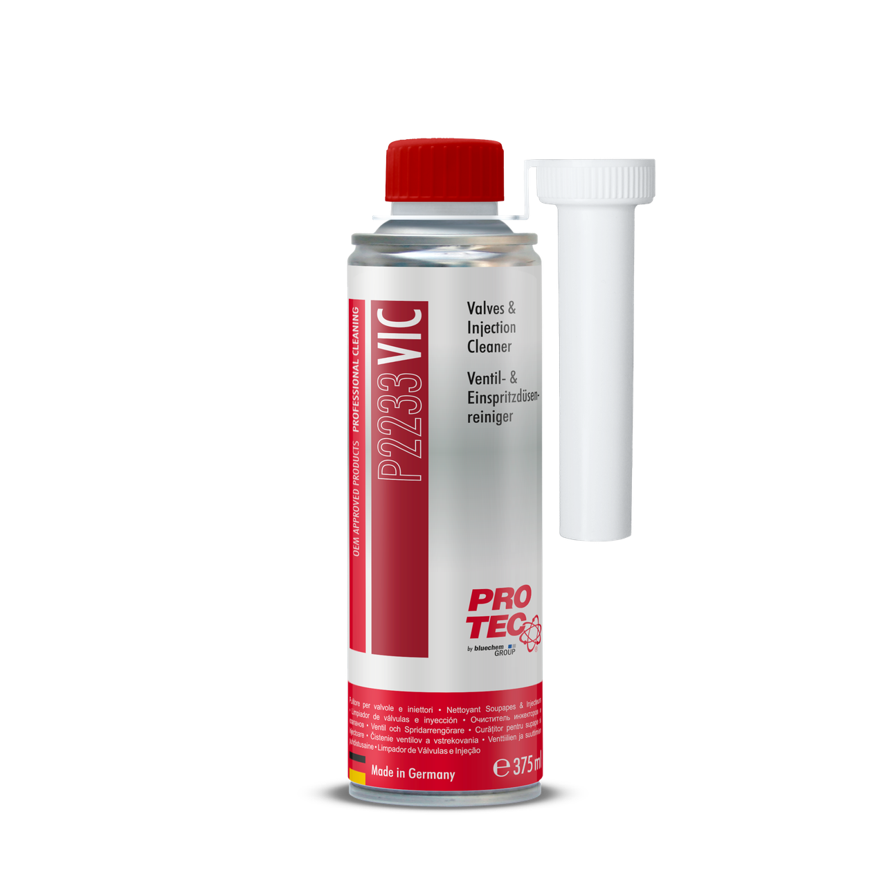 Високоефективний очищувач системи упорскування та клапанів Pro-Tec Valves And Injection Cleaner P2233