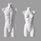 Манекен кравецький жіночий 42\36\S білий пінопластовий брючний на дерев'яній ніжці , для шиття, фото 4