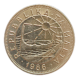 Мальта 1 ліра, 1986, фото 2