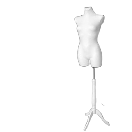 Манекен кравецький Жіночий 42\36\S Чорний Білий пінопластовий брючний на дерев'яній ніжці , для шиття, фото 10