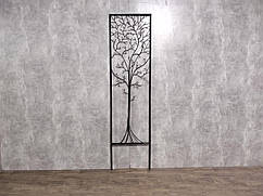 Опора садова для рослин Дерево життя метал порошкове фарбування 60 х 230 см AR05 чорний