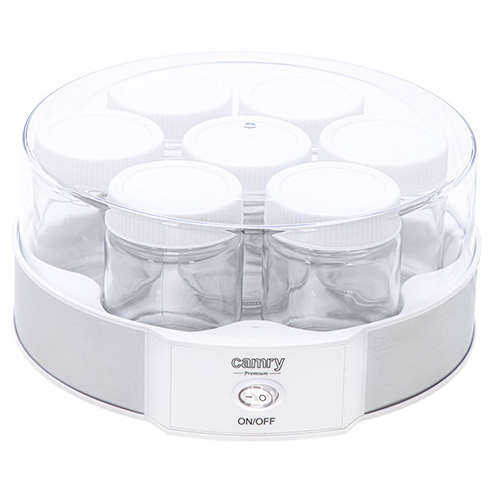 Йогуртниця Camry CR 4519 білий колір (7 баночок 200мл), фото 1