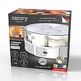 Йогуртниця Camry CR 4519 білий колір (7 баночок 200мл), фото 6