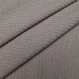 Тканина трикотаж щільний рубчик колір світлий мокко, фото 2