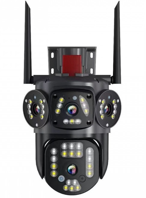 IP камера XYS-A48-LD-4G 2 незалежні об'єктиви 4MPx+4MPx (v380), фото 1