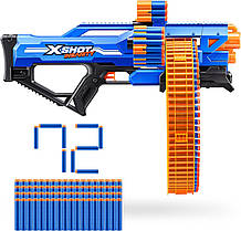 Швидкострільний бластер Zuru XSHOT Insanity Mega Barrel Includes 72 Darts 36609