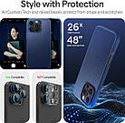 Чохол Spigen Cyrill Kajuk Magsafe Navy для iPhone 16 Pro Max ACS08399, фото 4