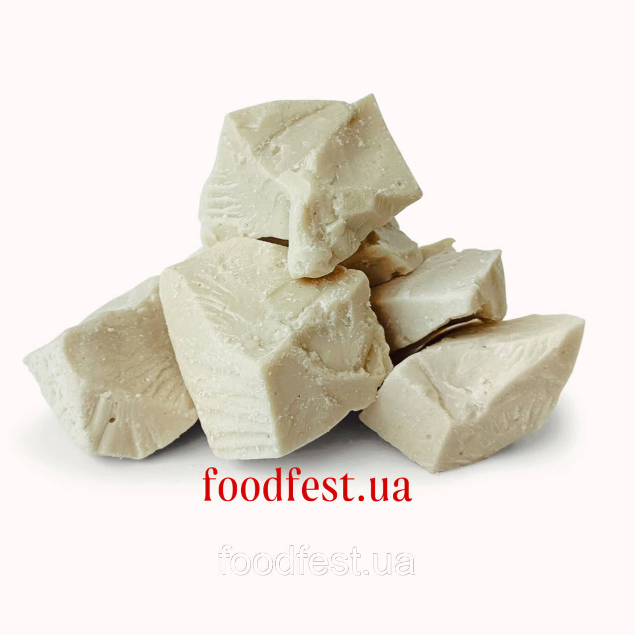 Какао масло натуральне кускове Barry Callebaut, фасування 100 грам, фото 1