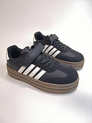 Кросівки для дівчинки Clibee 830 black чорні р.33