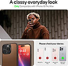 Чохол Spigen Cyrill Kajuk Magsafe Saddle Brown для iPhone 16 Pro Max ACS08397, фото 7