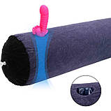 Надувна багатофункціональна подушка для сексу Sexpad L з отвором для фалоімітатора, фото 6