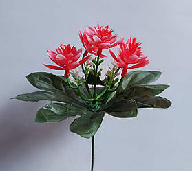 Штучні бордюрні квіти «Камелія» в кольорах (35 шт)