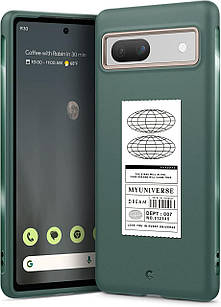 Чохол Spigen Cyrill UltraColor Space ticket (Kale) для Google Pixel 7a