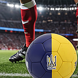 М'ячик для футболу, м'яч футбольний професійний, футбольний м'яч для вулиці UKRAINE Hechpro (9535), фото 6