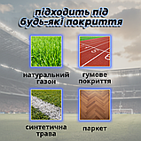 М'ячик для футболу, м'яч футбольний професійний, футбольний м'яч для вулиці UKRAINE Hechpro (9535), фото 5