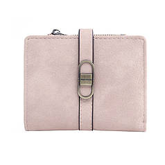 Жіночий гаманець Prettyzys PT23-2087 Pink клатч із пряжкою повсякденний складаний