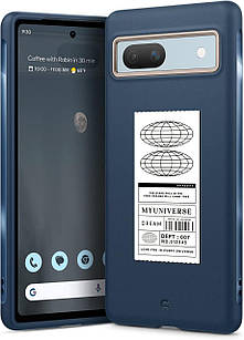 Чохол Spigen Cyrill UltraColor Space ticket (Deep Sea) для Google Pixel 7a