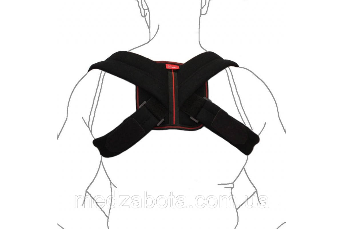 Корректор осанки с широкой спинкой TorosGroup р.4, фото 1