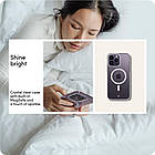 Чохол Spigen Cyrill Shine Mag Clear Glitter + Glass Screen Protector для iPhone 14 Pro Max ACS04875, фото 4