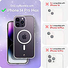 Чохол Spigen Cyrill Shine Mag Clear Glitter + Glass Screen Protector для iPhone 14 Pro Max ACS04875, фото 5