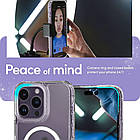 Чохол Spigen Cyrill Shine Mag Clear Glitter + Glass Screen Protector для iPhone 14 Pro Max ACS04875, фото 7
