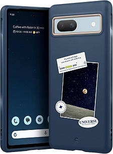 Чохол Spigen Cyrill UltraColor From the Moon (Deep Sea) для Google Pixel 7a