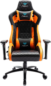 Крісло ігрове Aula F1031 Gaming Chair Black/Orange (6948391286211)