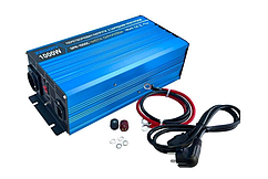 Перетворювач напруги UPS ZEGOR DPR-1000C із зарядним пристроєм 1000W 12/220V