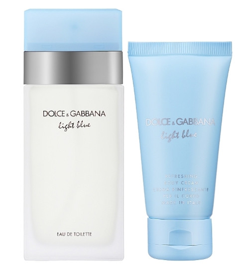 Набір Dolce & Gabbana Light Blue для жінок — (edt 50 ml + b.cr 50ml)