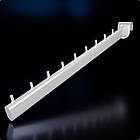 Кронштейн №3 L450 поxилий (тр.ов.30x15), білий. Рейки-опори комплектуючі до торгового обладнання, фото 2