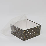 Упаковка для кондитерських виробів 170*170*90 горох, фото 3